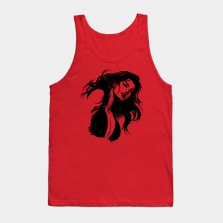 La Femme Raven Tank Top